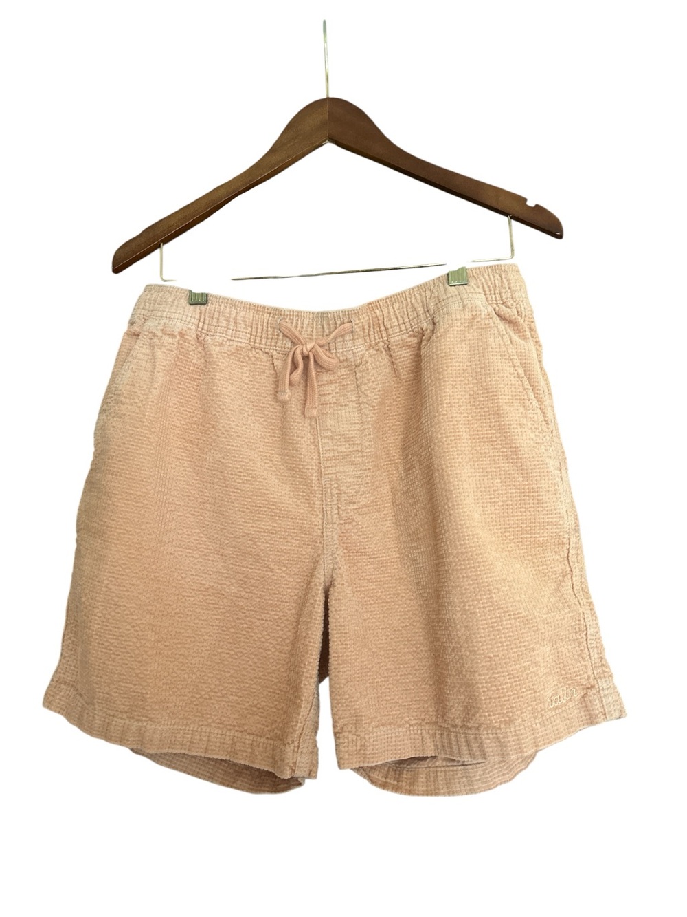 Katin Peach Waffle weave Drawstring Athletic Shorts